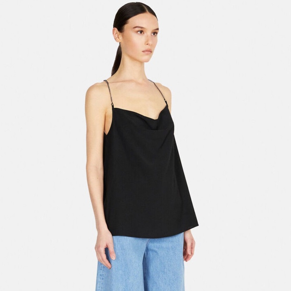 Sisley Black sleevesless blouse!